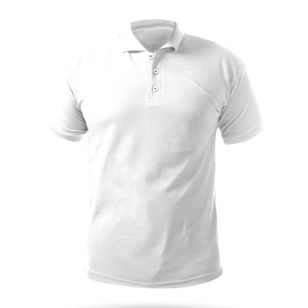 Açelya Beyaz Xxl Polo Yaka Tişört