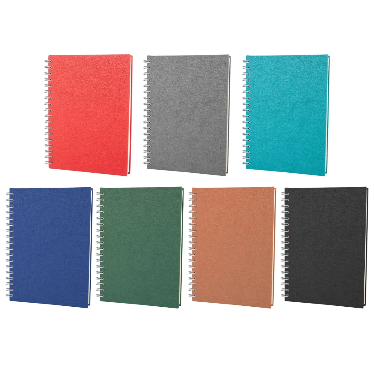 Altindağ Yeşil Kareli Spiralli Tarihsiz Defter (17X24 Cm)