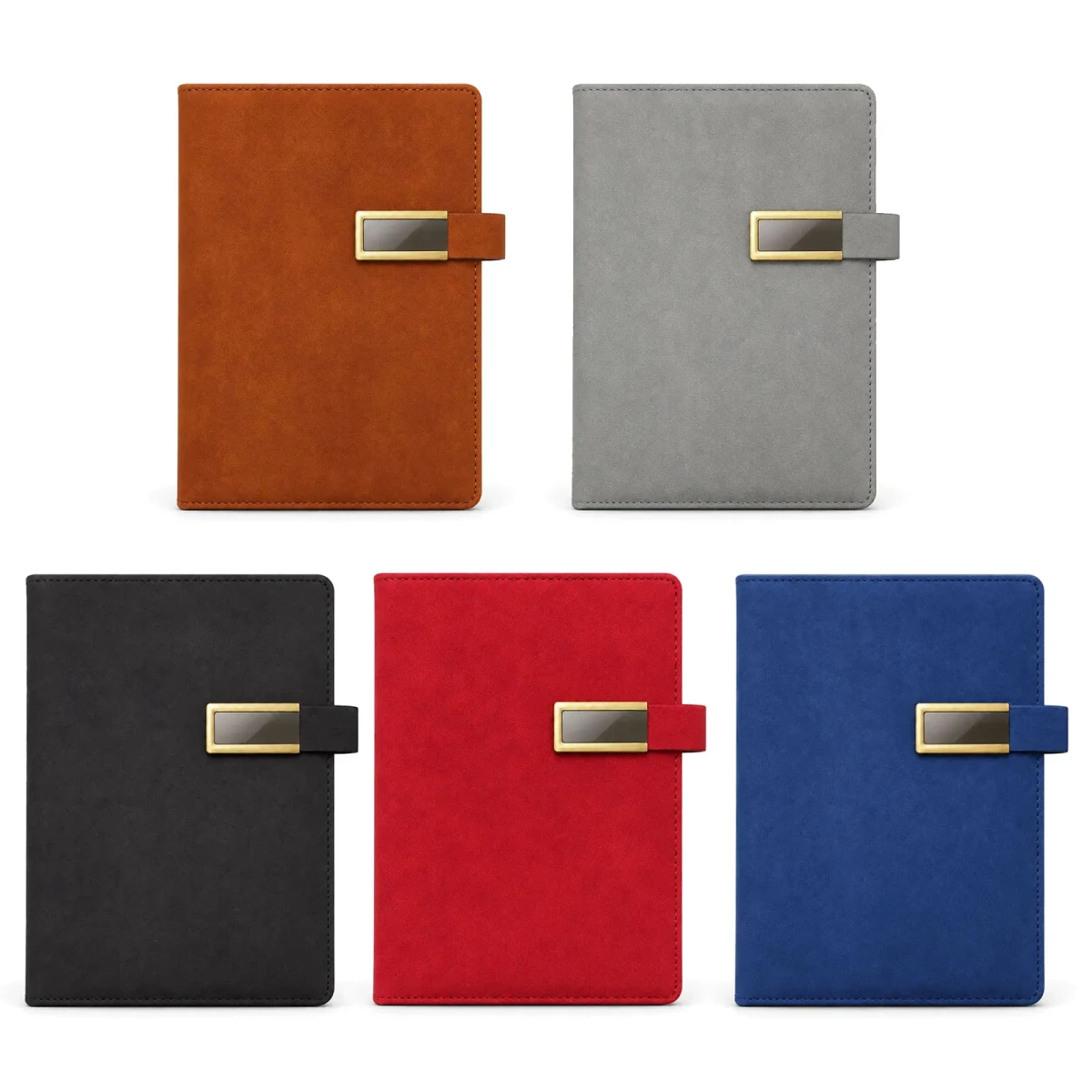 Anafartalar Gri Tarihsiz Defter (15X21 Cm)