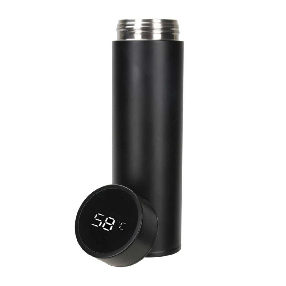 Beyşehir Siyah 500 Ml Dereceli Termos