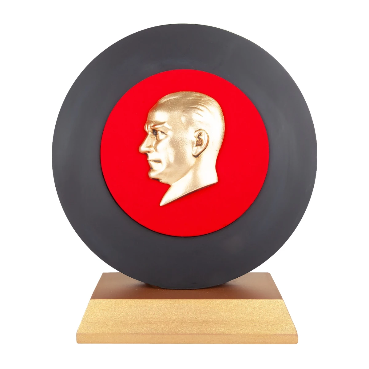 Çağdaş Atatürk Kabartmali Plaket