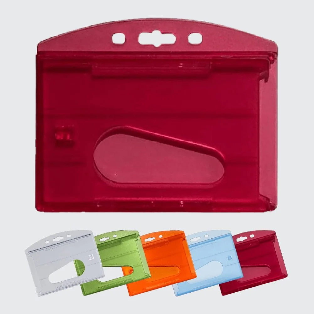 Çift Hazneli Plastik Kart Kabı