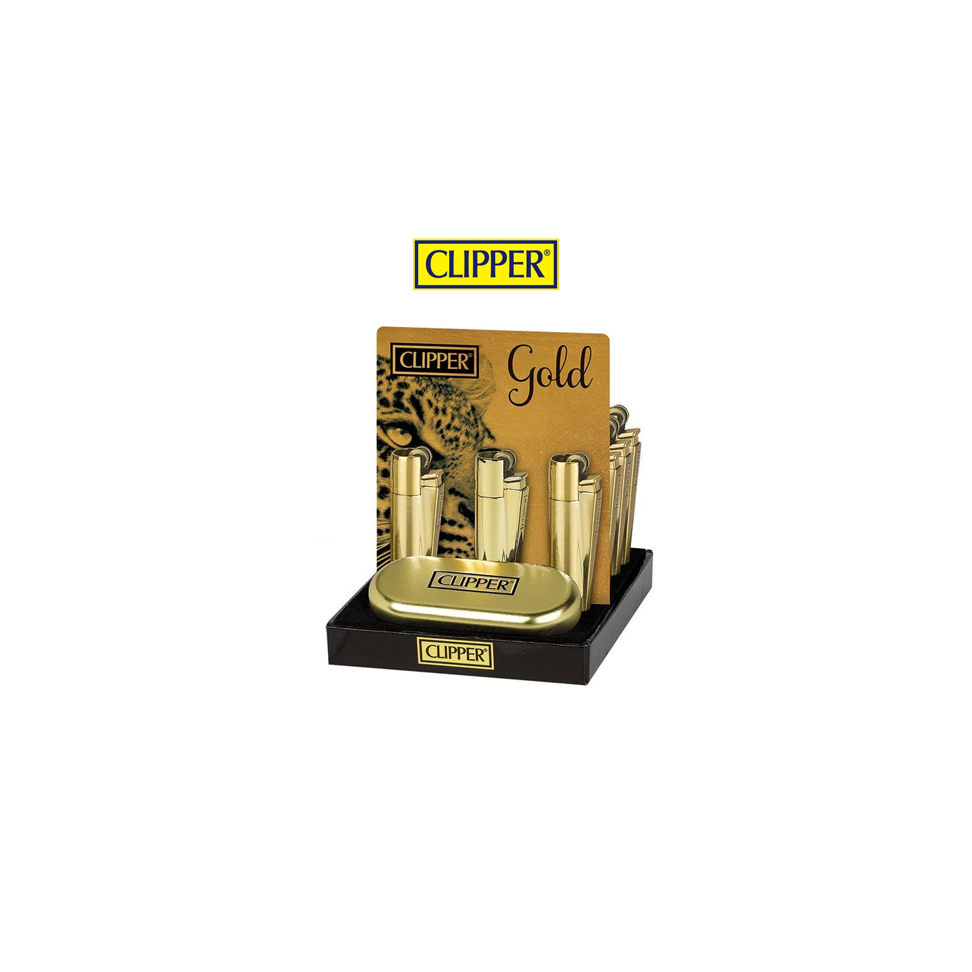 Clipper Gold Metal Çakmak