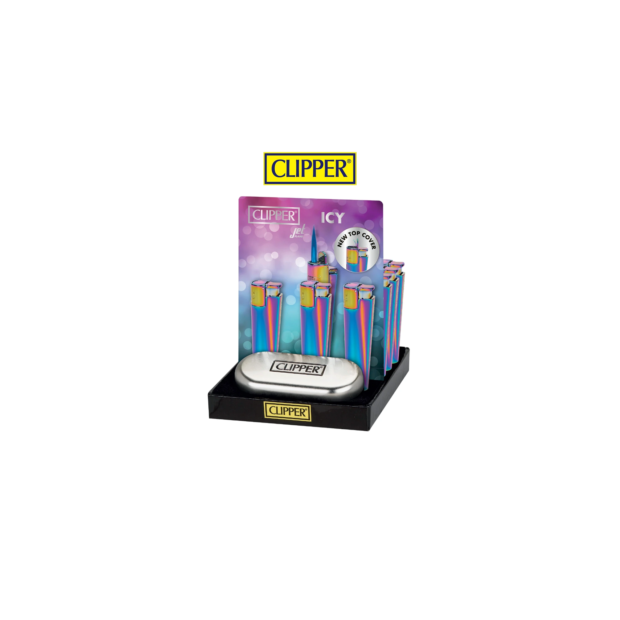 Clipper ICY Jet Metal Çakmak