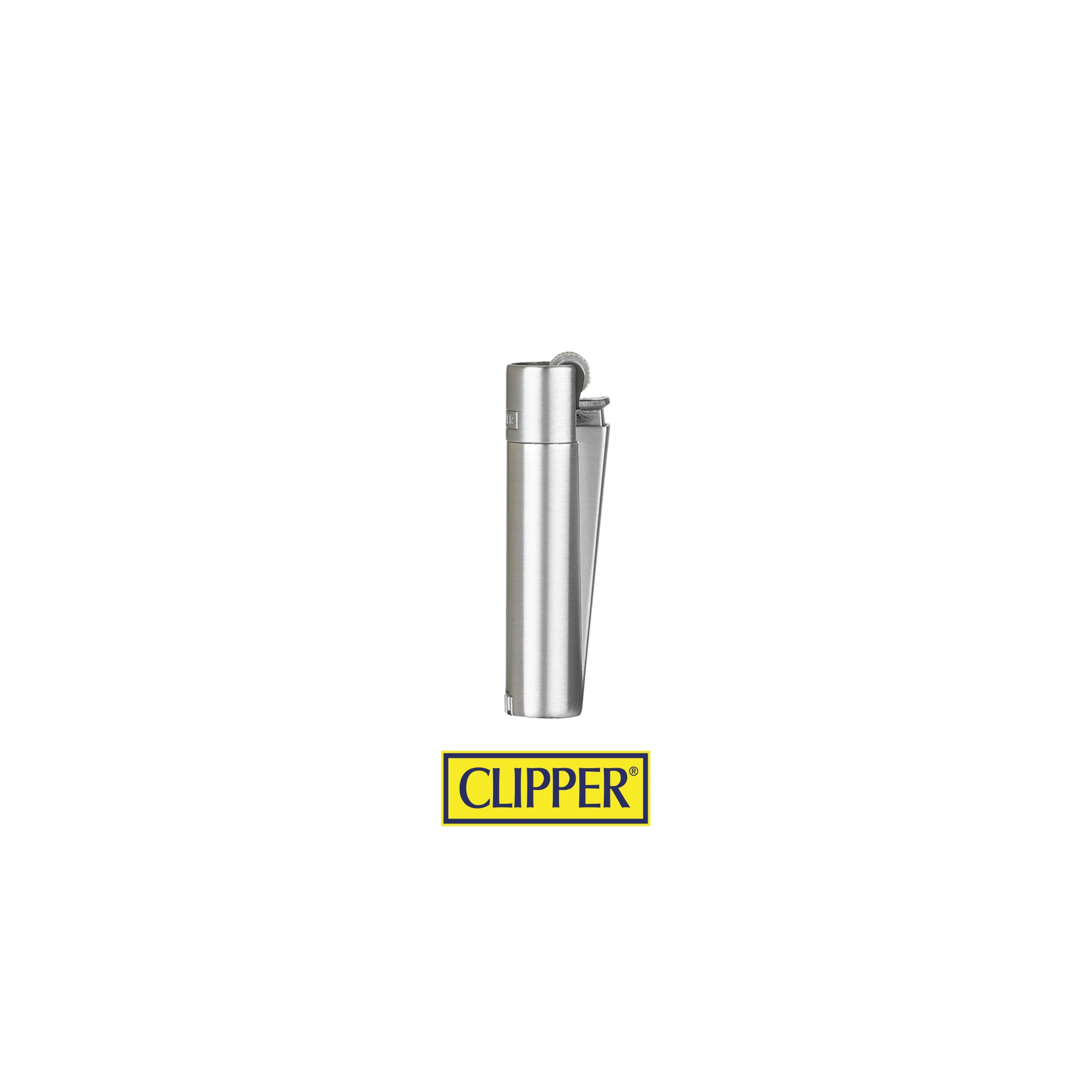 Clipper Sılver Metal Çakmak