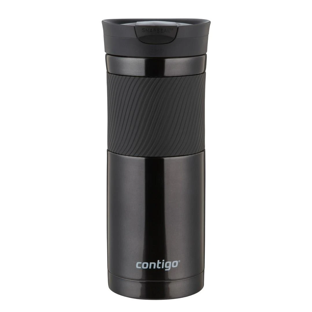 Contigo Byron Vakumlu Termos Matara Tek El Kaldır İç 590ml  2095634 Siyah