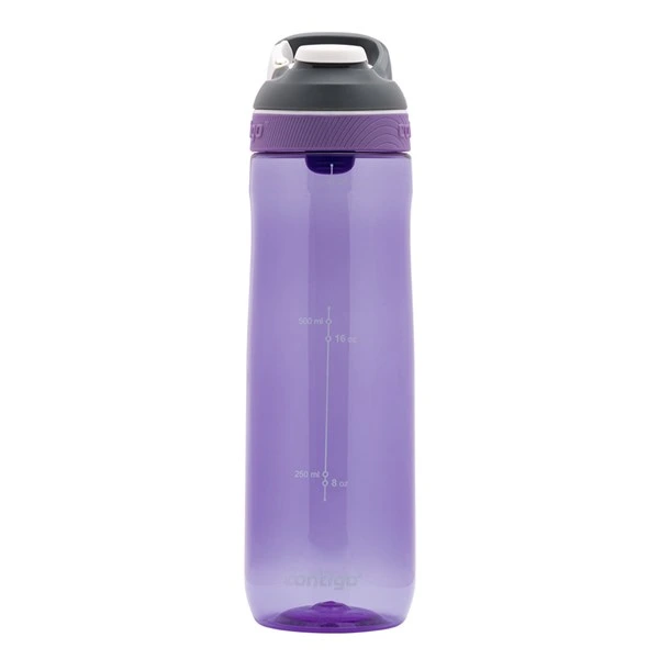 Contigo Cortland Tek El Bas İç Kapaklı Su Matarası 720ml  2106517 Mor