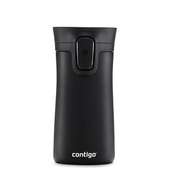 Contigo Pinnacle Vakumlu Termos Matara Tek El Bas İç 300ml  2095328 Siyah