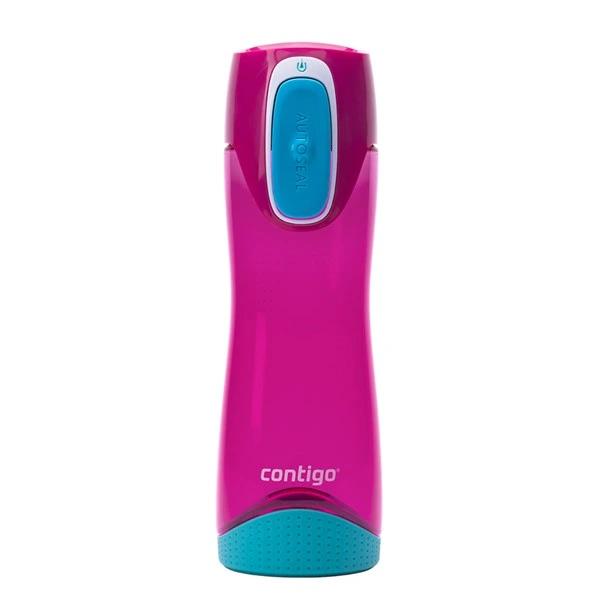 Contigo Swish Tek El Bas İç Su Matarası 500ml 2095343 Pembe