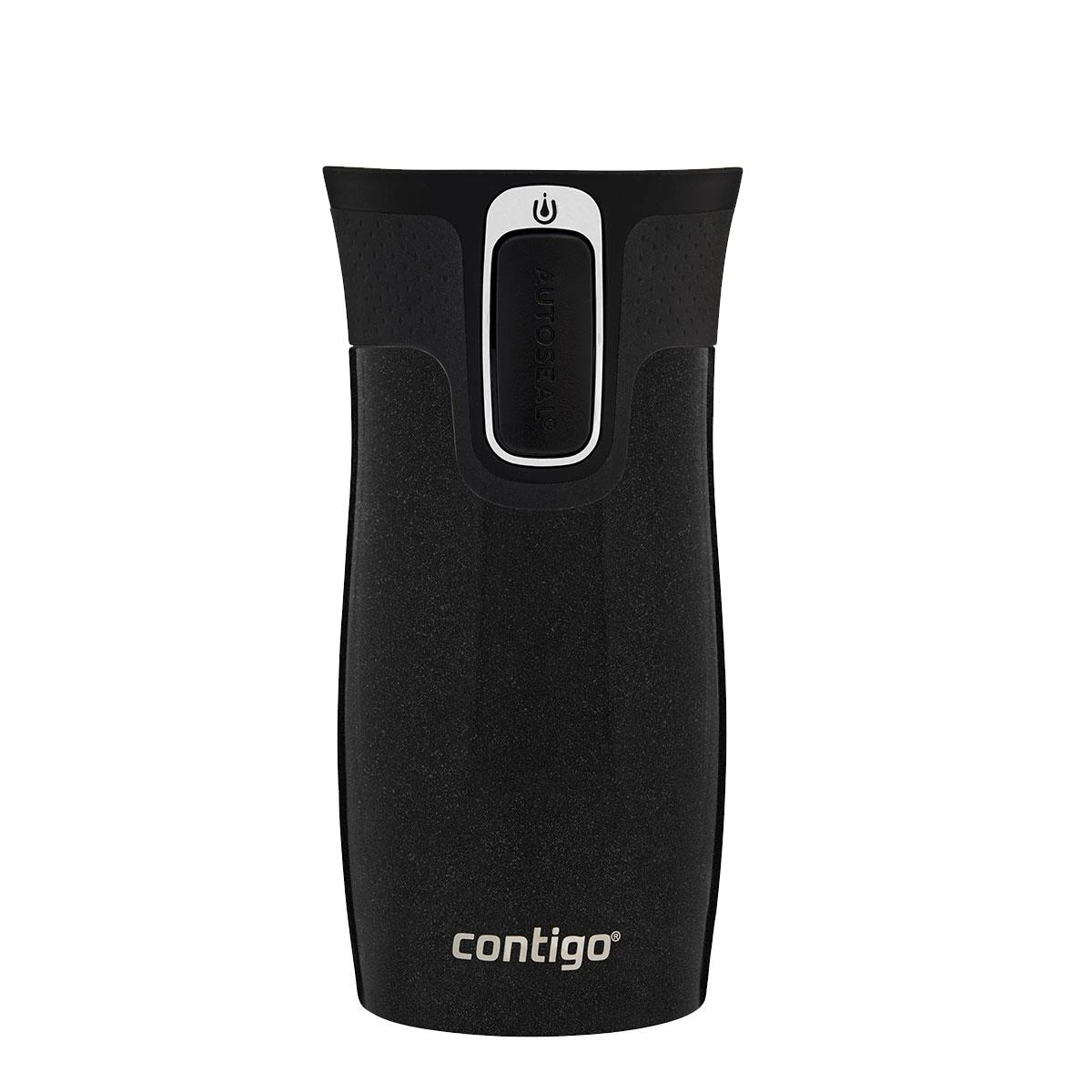 Contigo Westloop Mini Vakumlu Termos Matara Tek El Bas İç 300ml 2207887 Siyah
