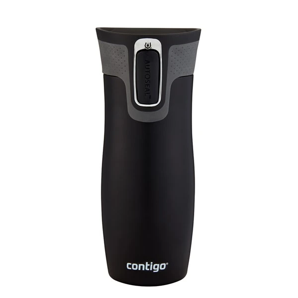 Contigo Westloop 470 ml siyah vakumlu termos matara