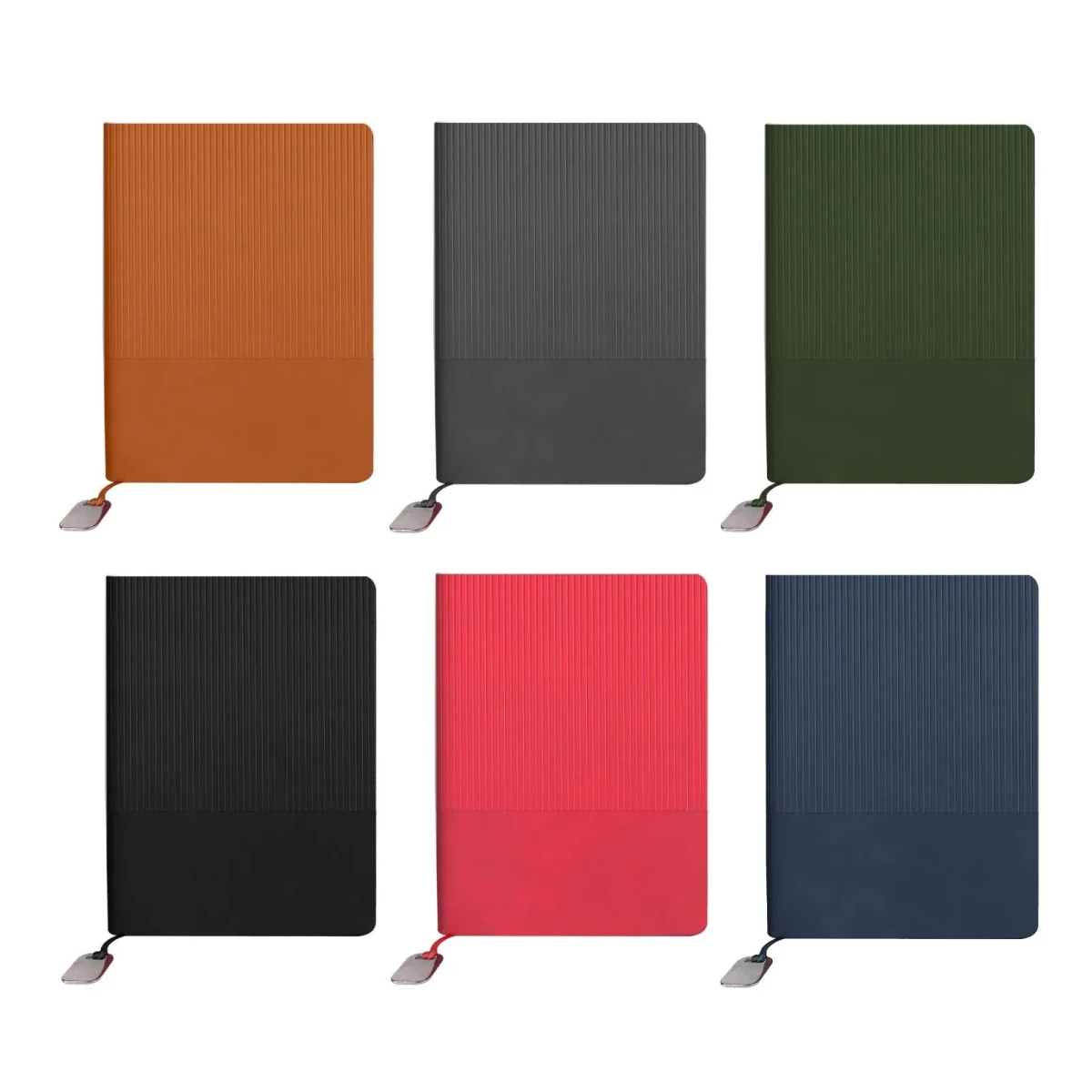 Dikmen Kirmizi Tarihsiz Defter (15X21 Cm)