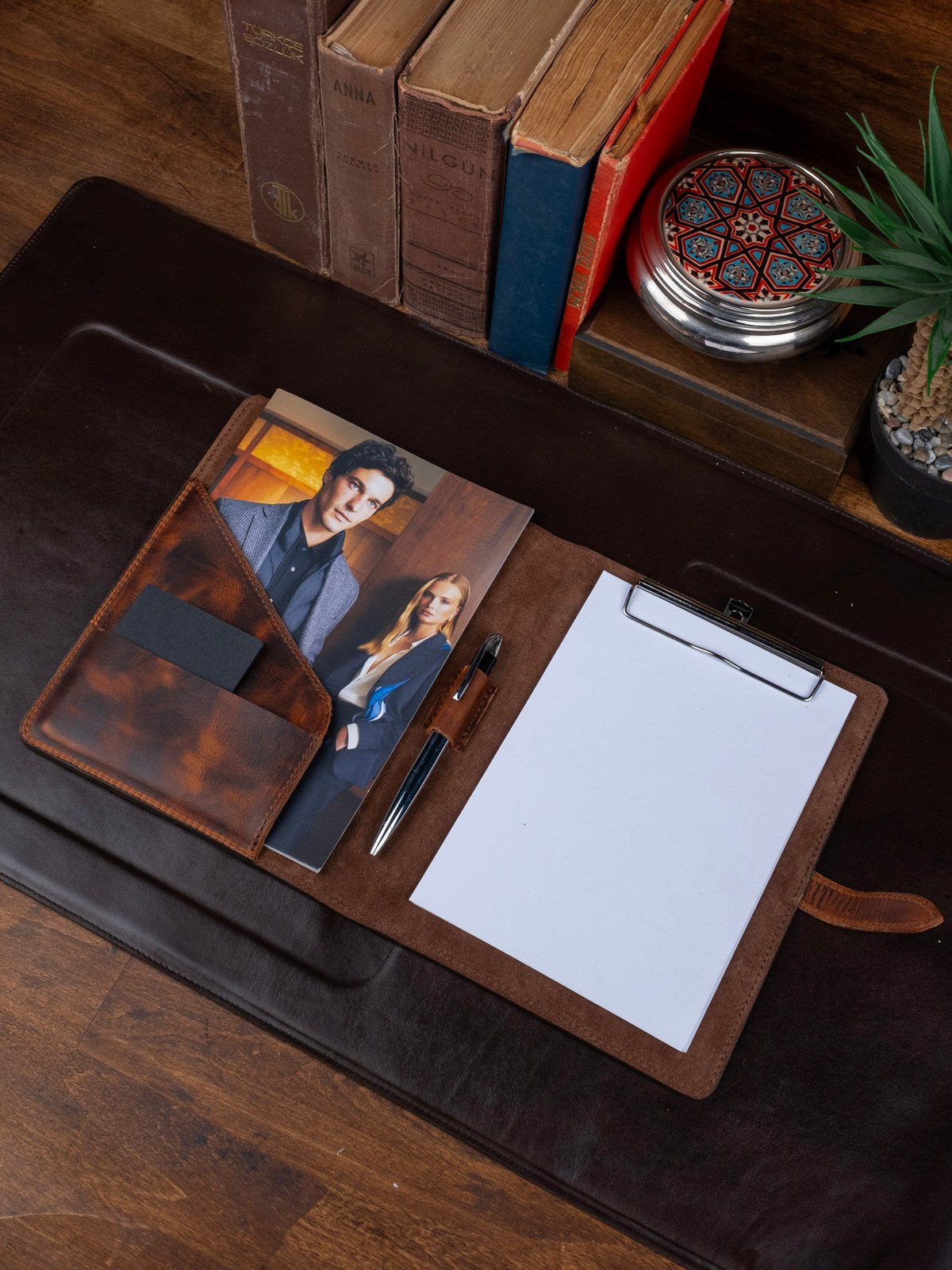 A5 Hakiki Deri Organizer Sekreterlik