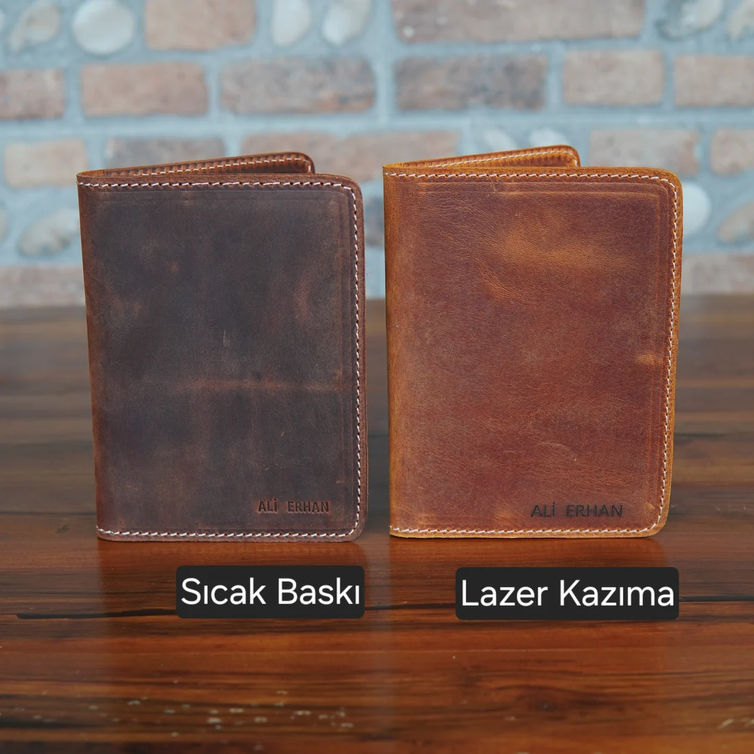 Sıcak baskı ve lazer örnekleri
