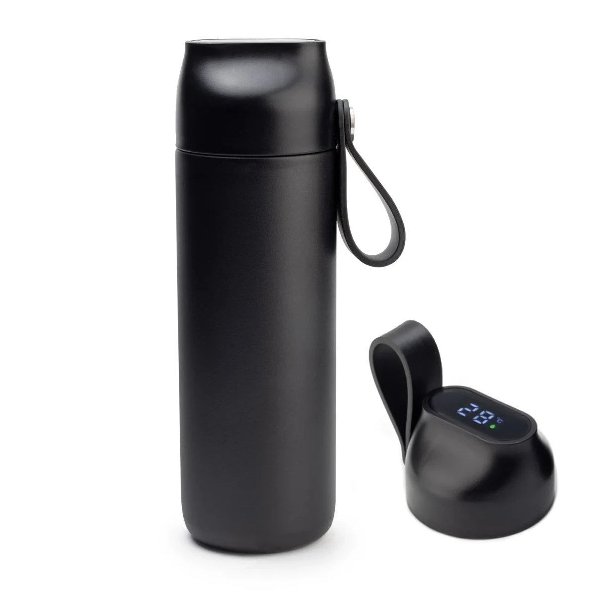 Keban Siyah 600 Ml Dereceli Termos