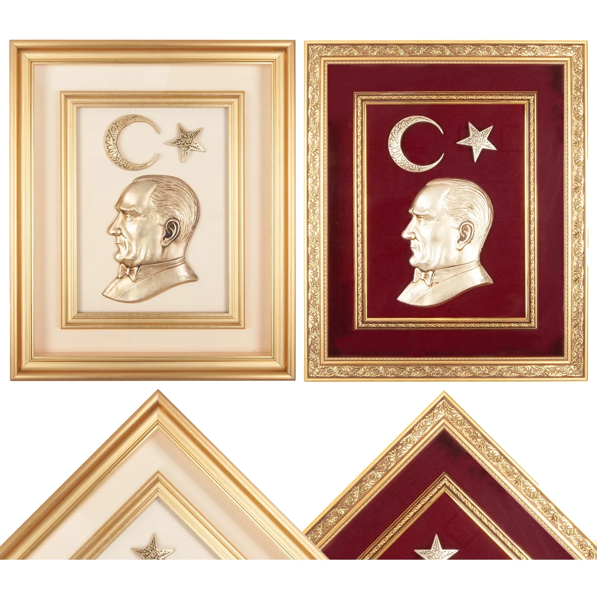 Öncü Bej Atatürk Kabartmali Tablo