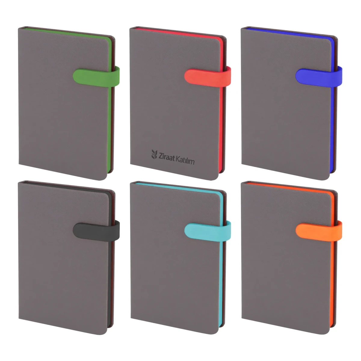 Oran Yeşil Tarihsiz Defter (13X21 Cm)