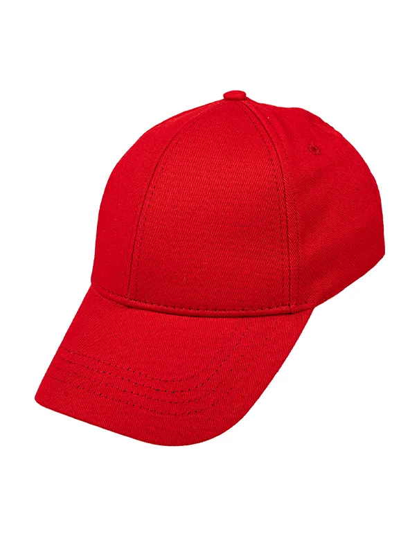 Premium Gabardin Şapka - Kırmızı