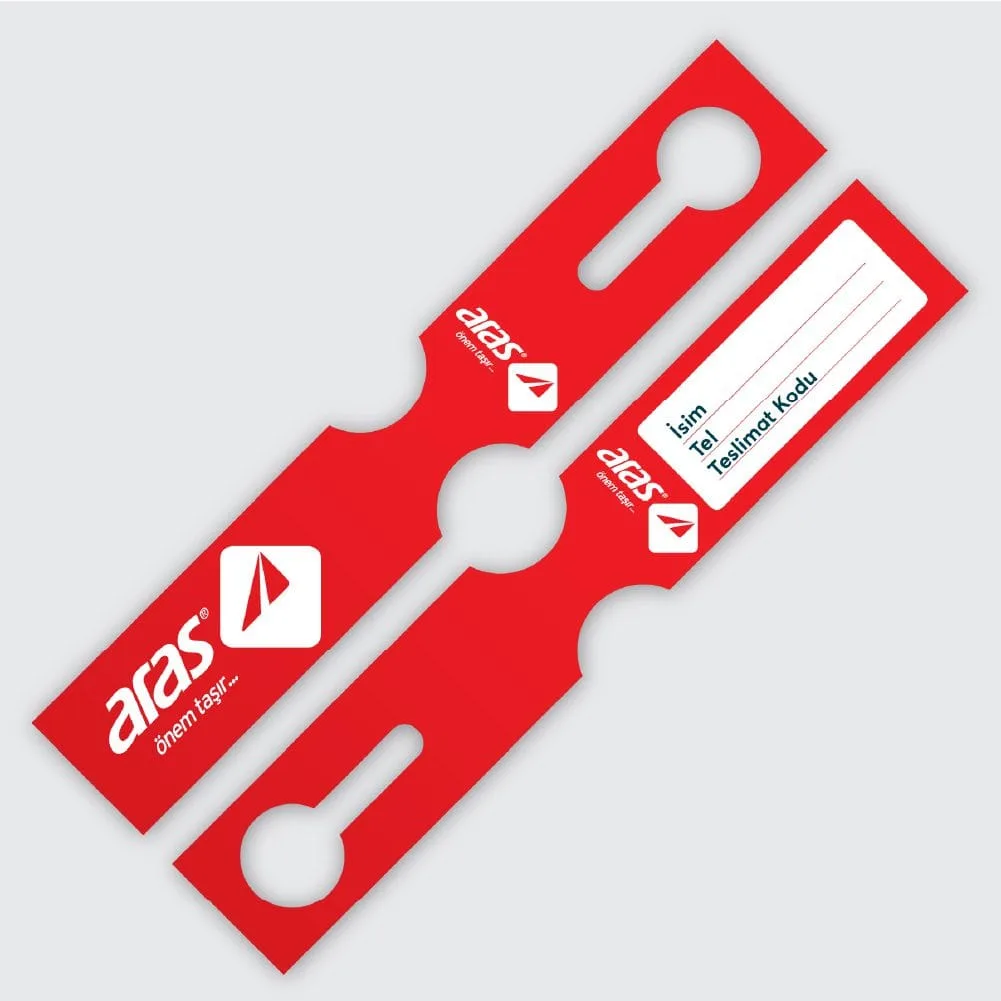 Standart PVC Bagaj Kartı