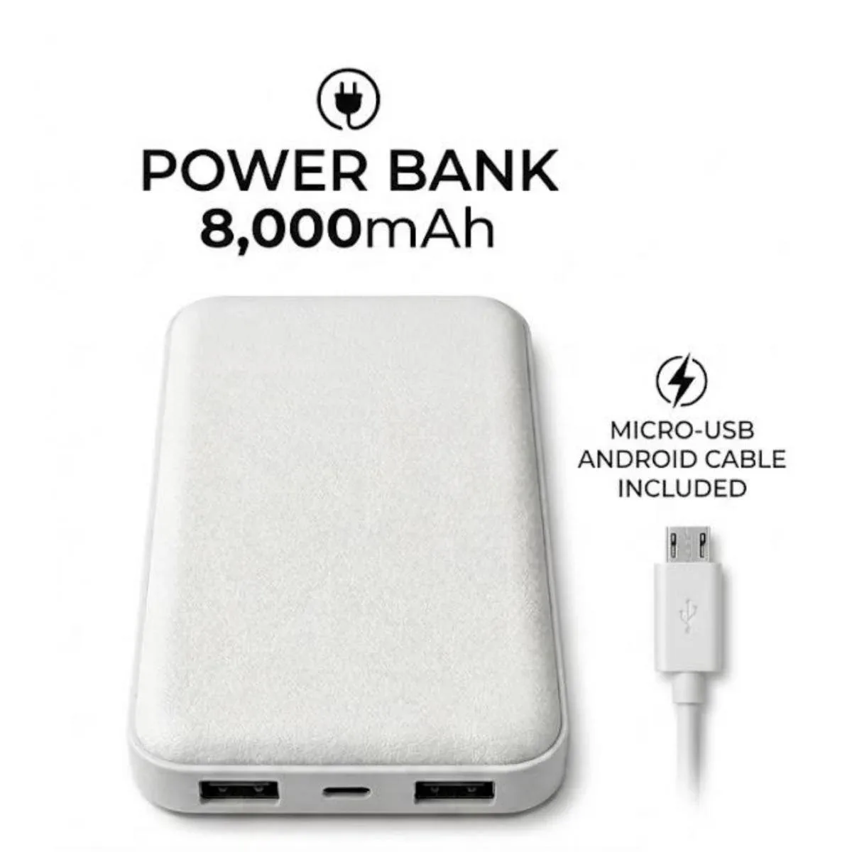 8000 mAh Powerbank