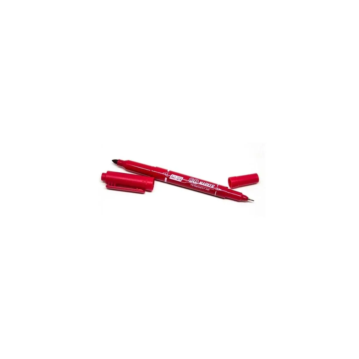 Aihao Permanent CD Marker Double-Sided Red Ah-319