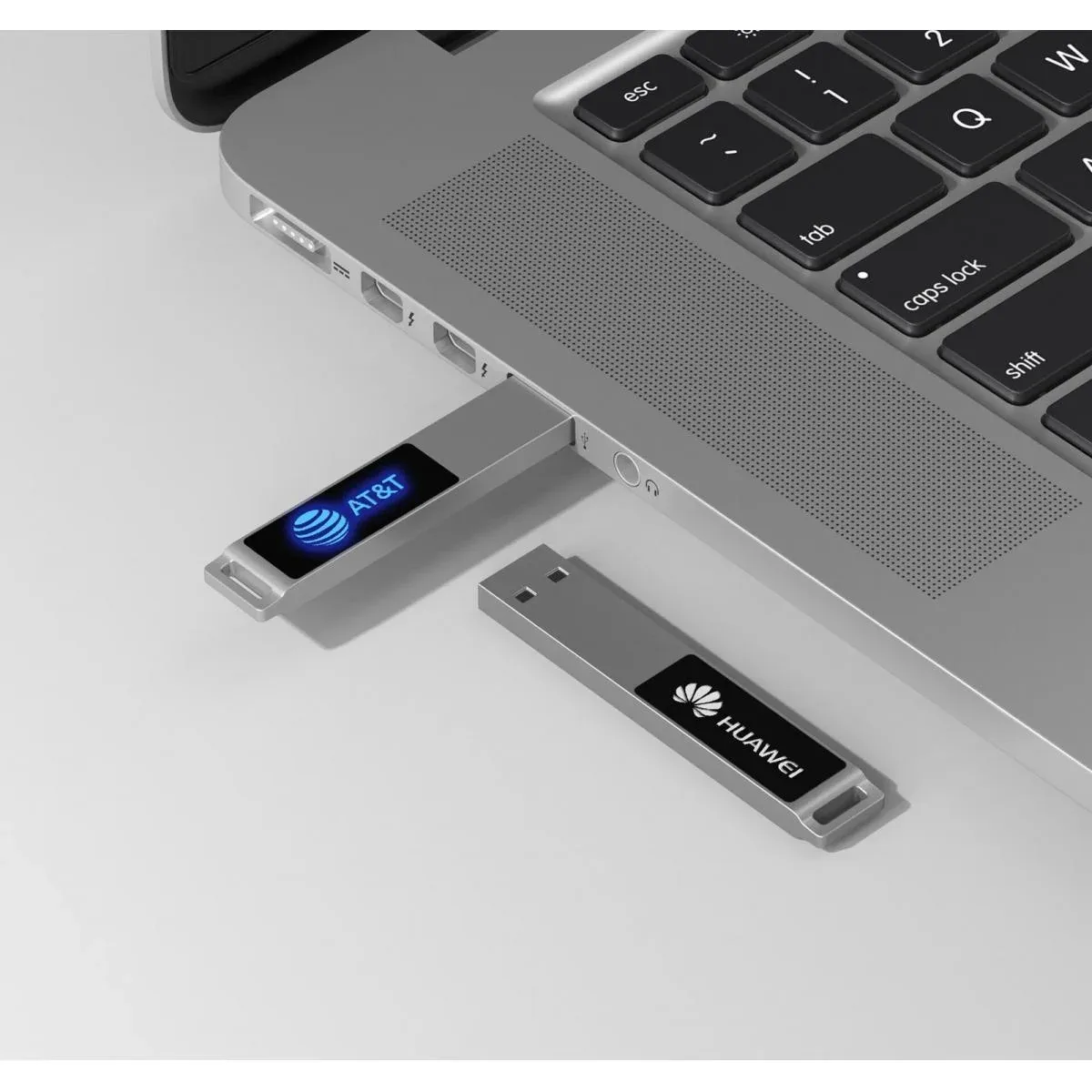 Beyaz Led Işıklı USB Bellek 32GB