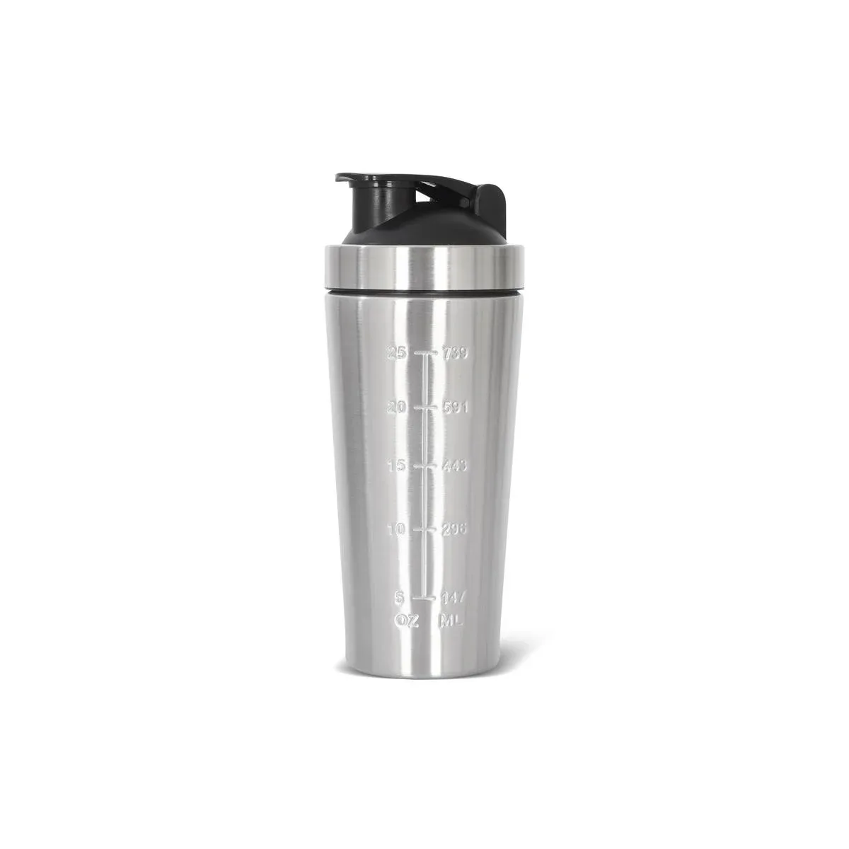 Steel SHAKER Sports Water Bottle Protein Shaker and Smoothie Water Bottle (800 ml)
