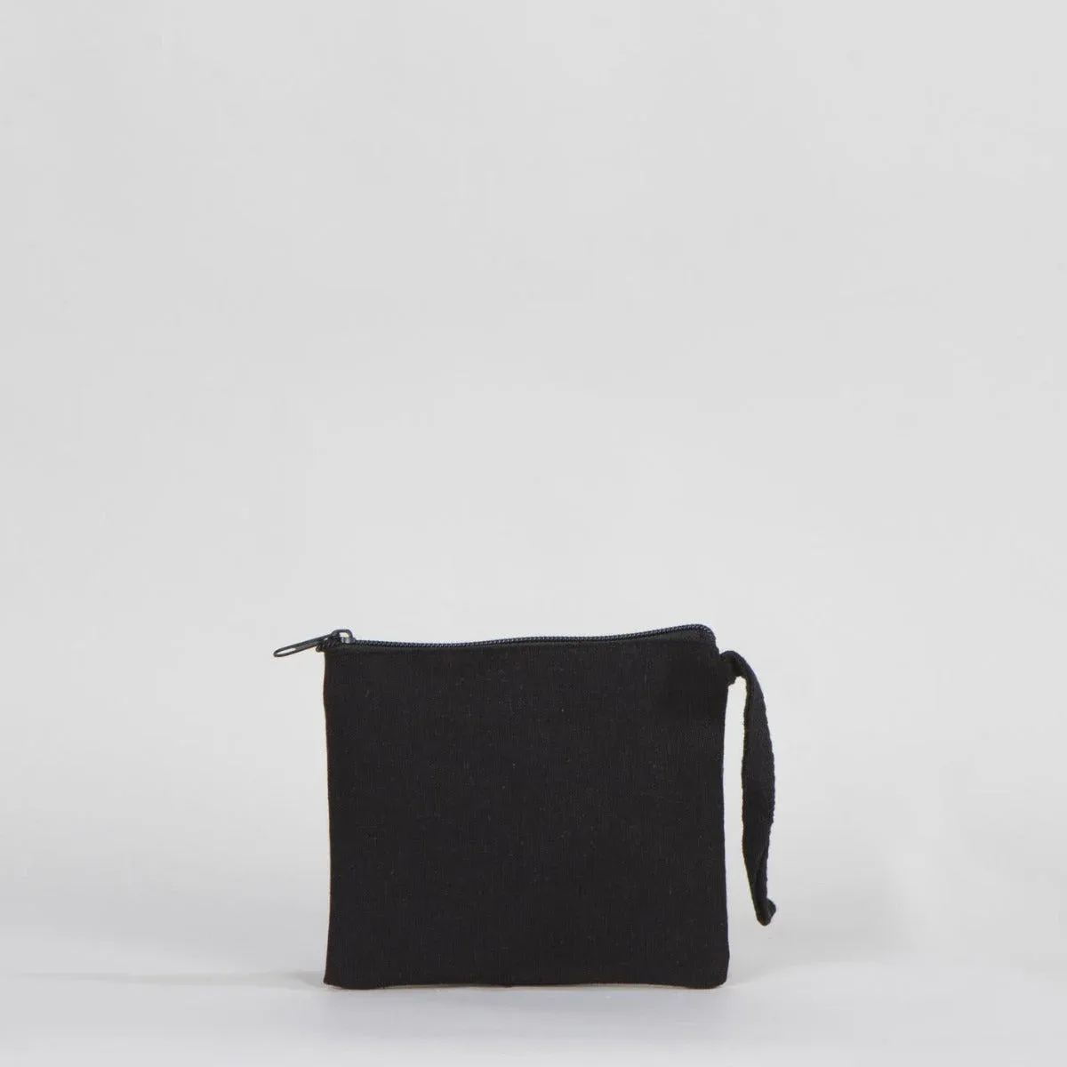 Clutch Gabardine Bag 15x13 cm - Black