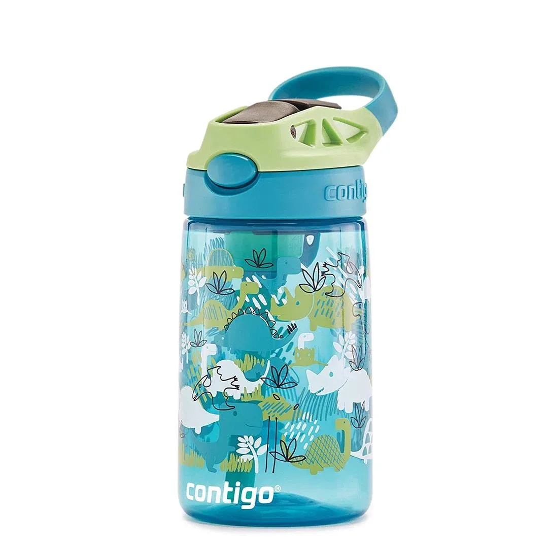Contigo Gizmo Flip Pro Dinos Tritan Children's Water Bottle 420ml