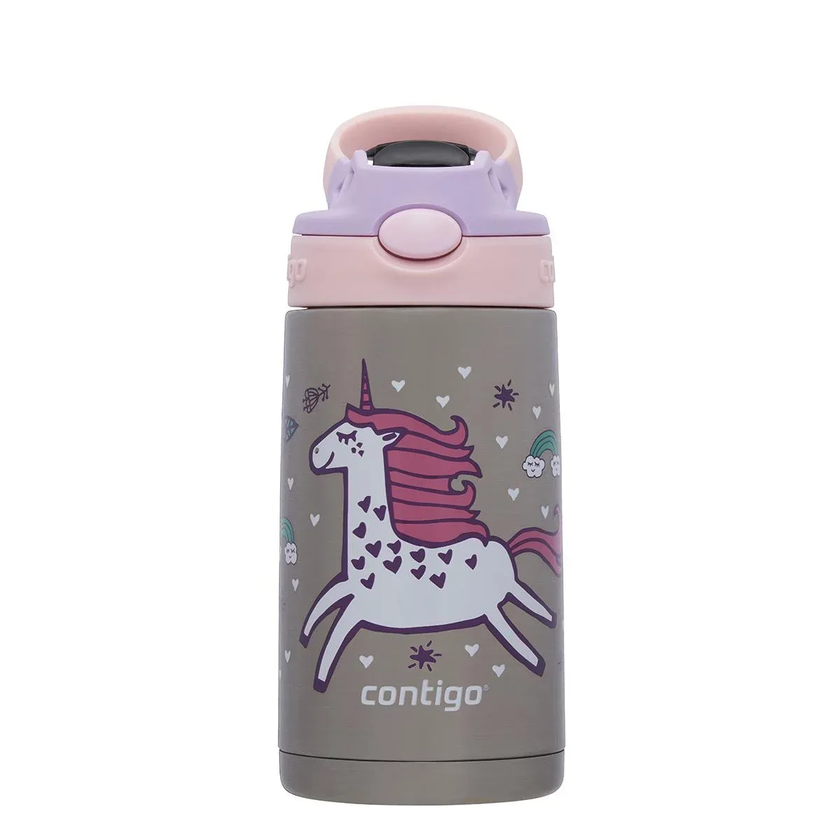 Contigo Gizmo Unicorn Çelik Çocuk Suluğu 380ml