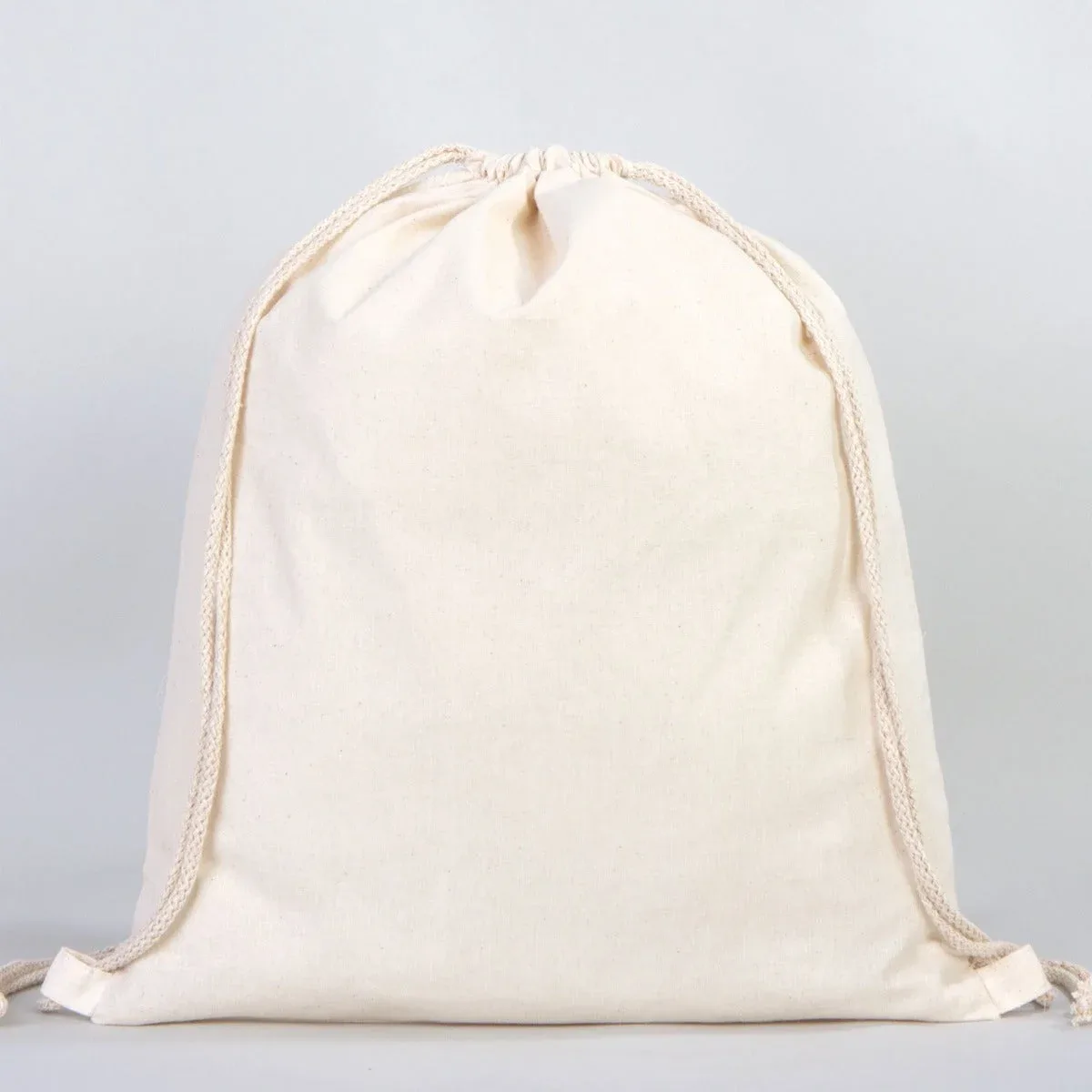 Rope Drawstring Fabric Backpack - 40x50 cm