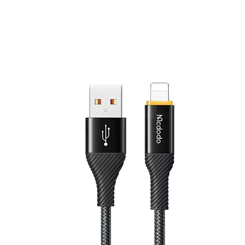 Mcdodo CA-2370 Lightning Power Off Fast Data/Charging Cable 1.2m - Black