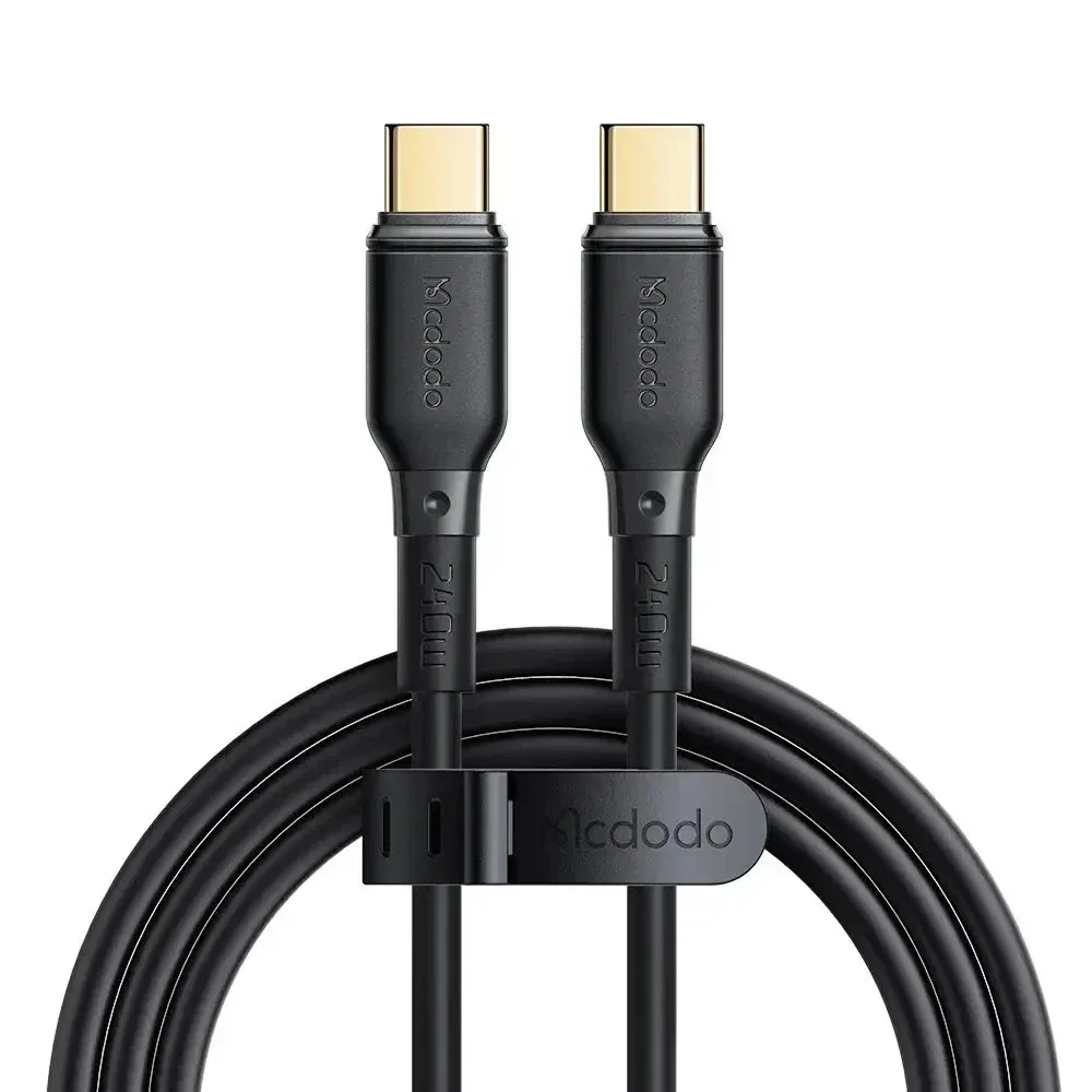 Mcdodo CA-3311 Type-c to Type-c 240w Hızlı Data Ve Şarj Kablosu 2m - Siyah