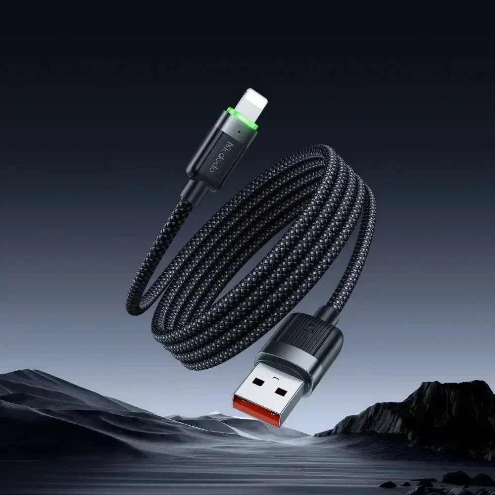 Mcdodo CA-6000 Usb-A To Lightning 3a Manyetik Sarılabilir Kablo 1.2m