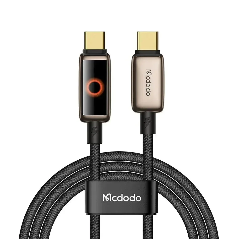 Mcdodo CA-6681 100 W Type-c to Type-c Nefes Alan Işık Göstergeli Premium 1.2m Kablo
