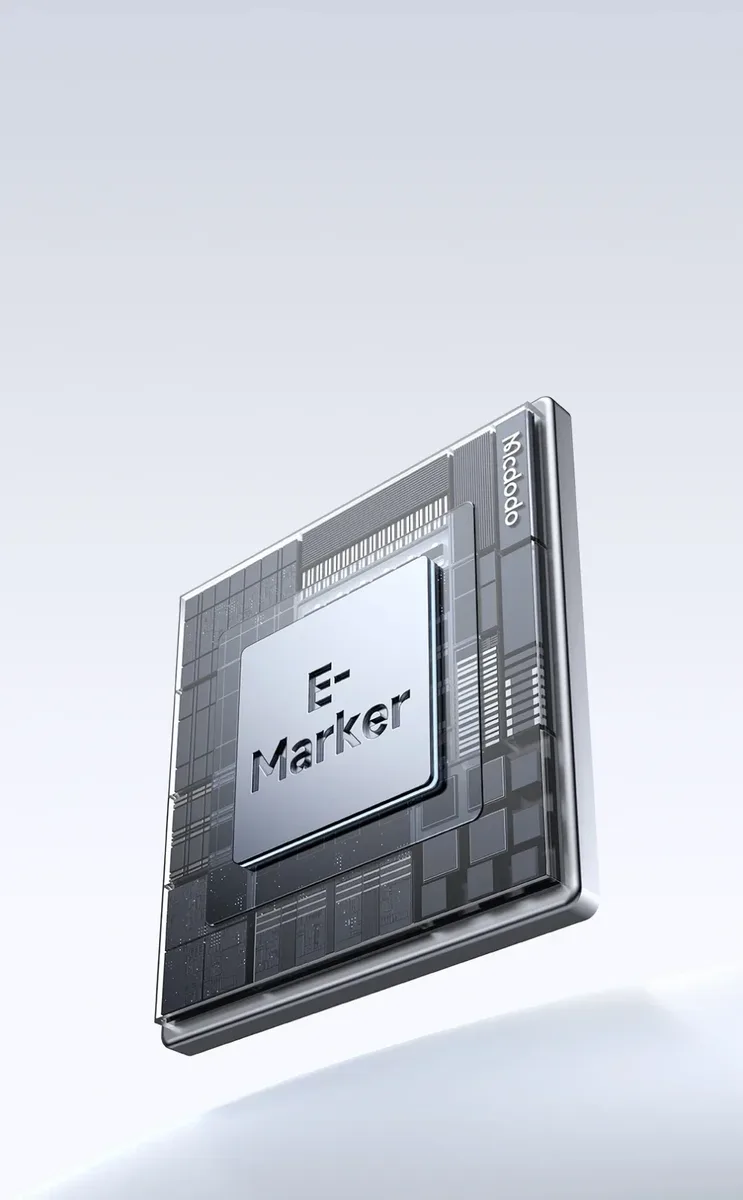 Mcdodo CA-6870 Type-c Type-c 60W PD Hızlı Şarj E-Marker Çipli Easy Series Örgü Kablo Siyah 1.2m