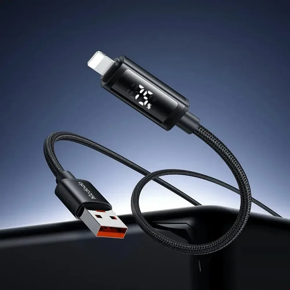 Mcdodo CA-7970 Usb-A To Ligtning Çift Led Ekranlı 3a 1.2m Kablo