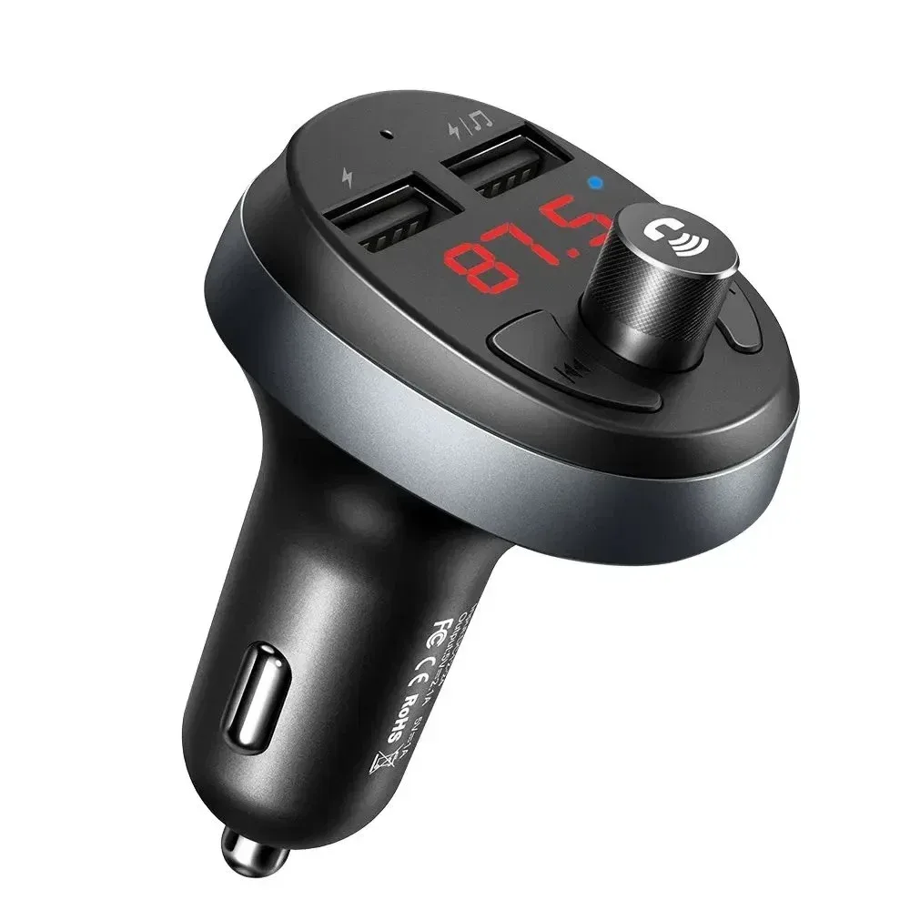 Mcdodo CC-6880 3.1A 2xUSB Çıkışlı Bluetooth Kulaklıklı Araç Şarj Cihazı Siyah