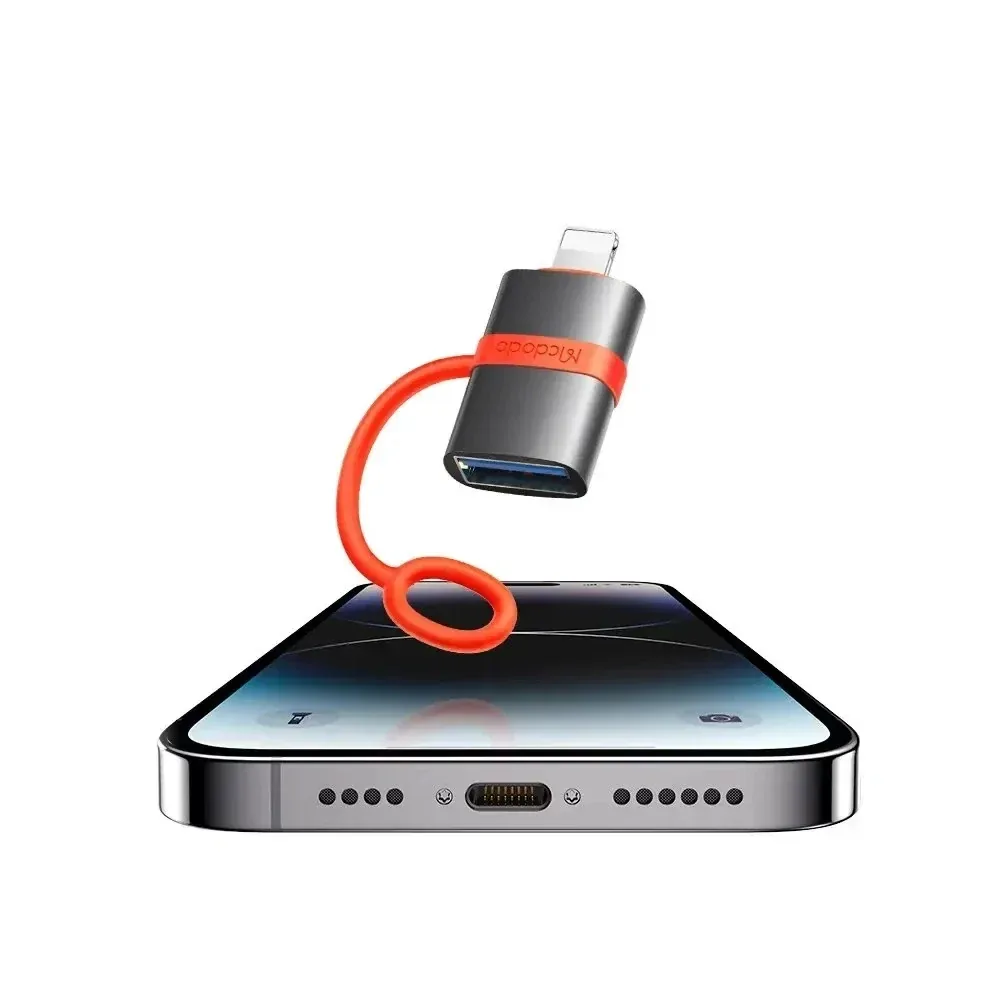 Mcdodo OT-2600 2.0 Usb-ATo Lightning-otg - Grey