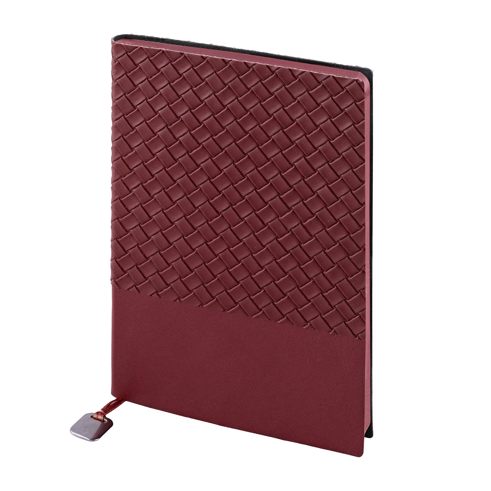 Akay Burgundy Undated Notebook (15x21 cm)