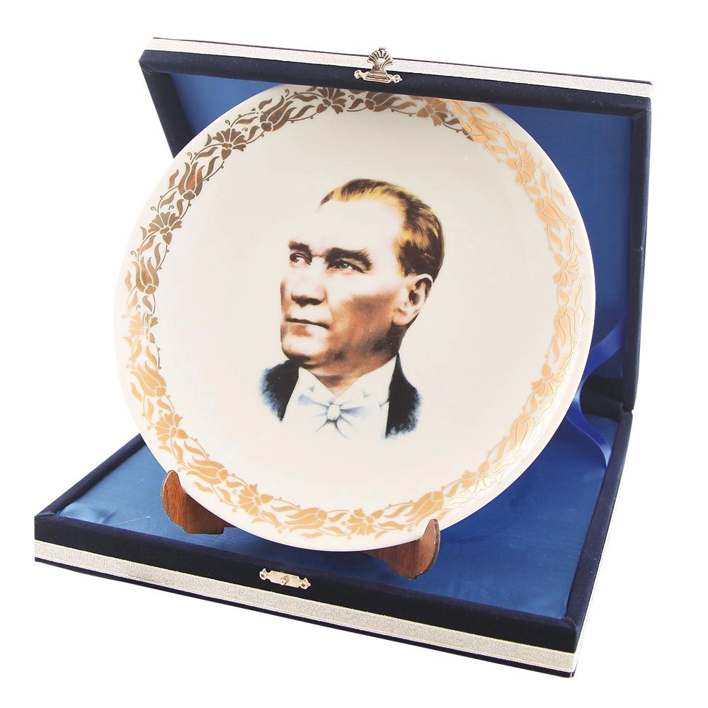 Ypt-09 Yaldiz Işlemeli Plaket Tabak